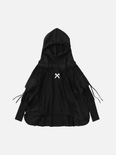 NEV "Mechanical Lost City" Hoodie | black / L