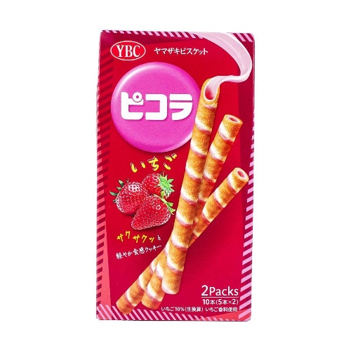 Sakura Matcha Cream Roll 10 Pieces - Strawberry Flavor