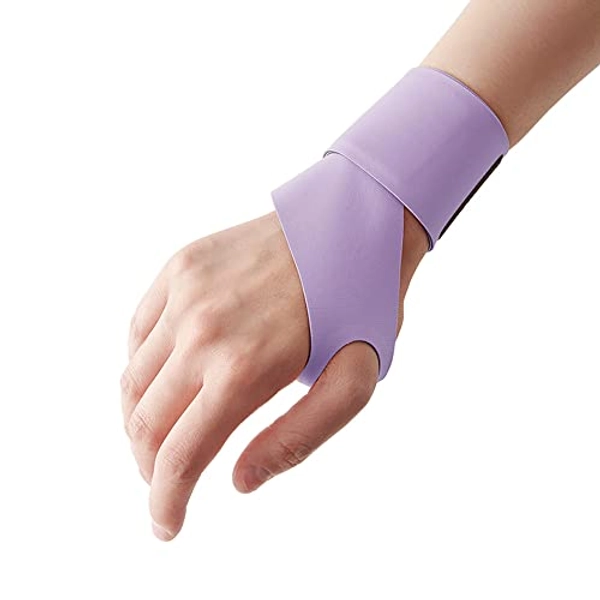 heybody Slim Air Wrist Support Strap (1Pack) (Lavender) | Fitness Daily Carpal Tunnel Arthritis Wrist Pain Relief Injury Prevention | Comfortable Fit | Elastic Material | Breathable Fabric
