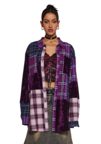 As You Are Oversized Flannel | PLAID / Medium