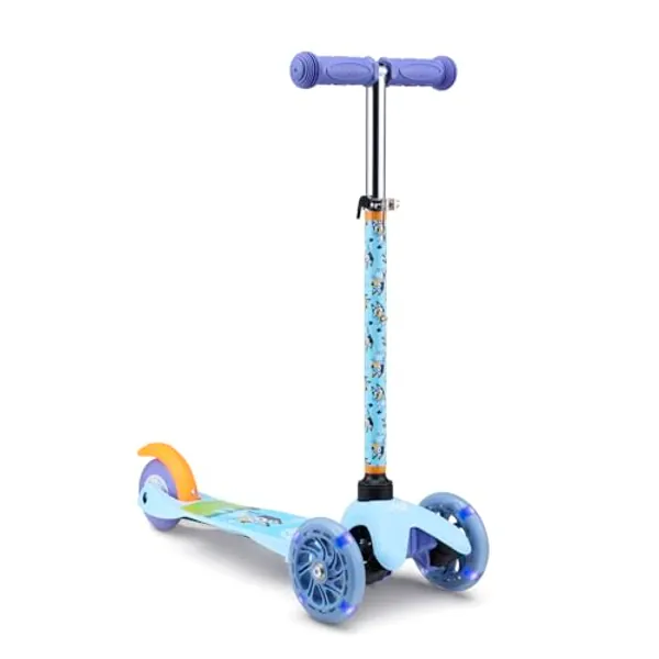 Scooter for Kids Ages 3-5 - Extra Wide Deck & Light Up Wheels, Self Balancing Kids Toys for Boys & Girls, Choose Your Favorite Character