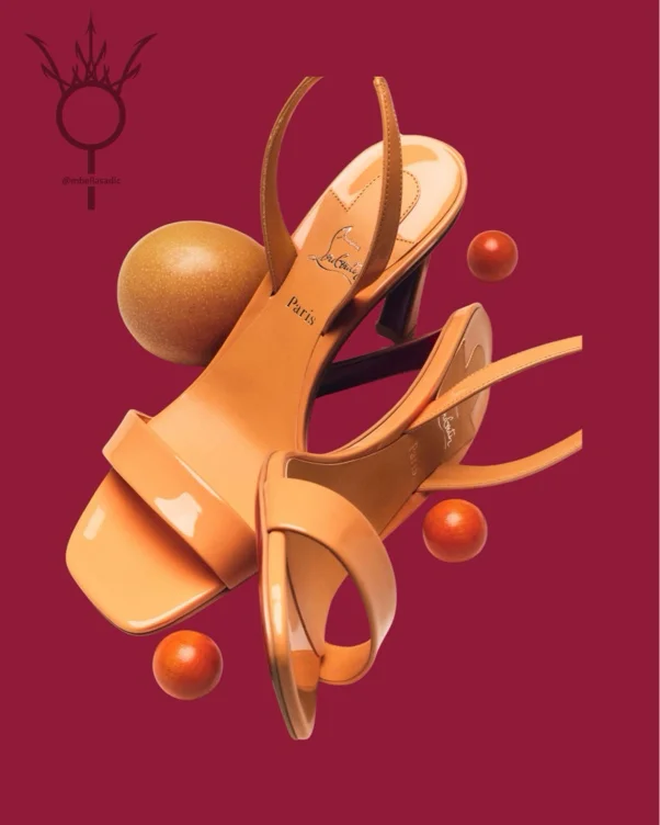 Sandal for divine feet by “EmpressBellaSadic”