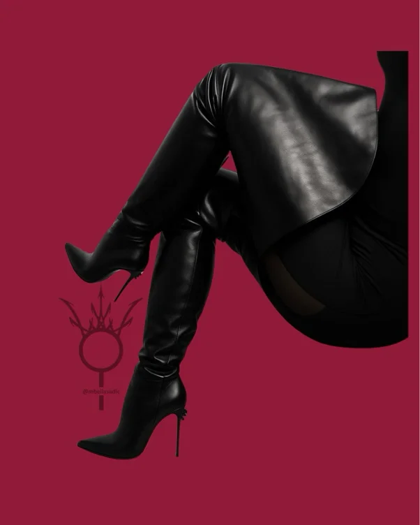 Leather Long Boots 