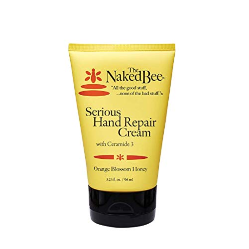 The Naked Bee Orange Blossom Honey Serious Hand Repair Cream, 3.25 Oz - Orange Blossom Honey 3.35 Fl Oz (Pack of 2)