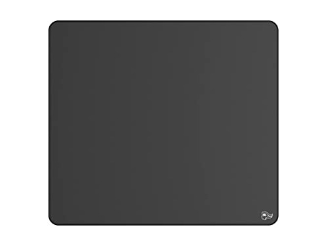 Glorious Elements Mousepad - XL Mouse Pad - Glass Infused Flexible Cloth Computer Desk Pad for Speed Gaming 15"x17" (ICE) - XL - Ice