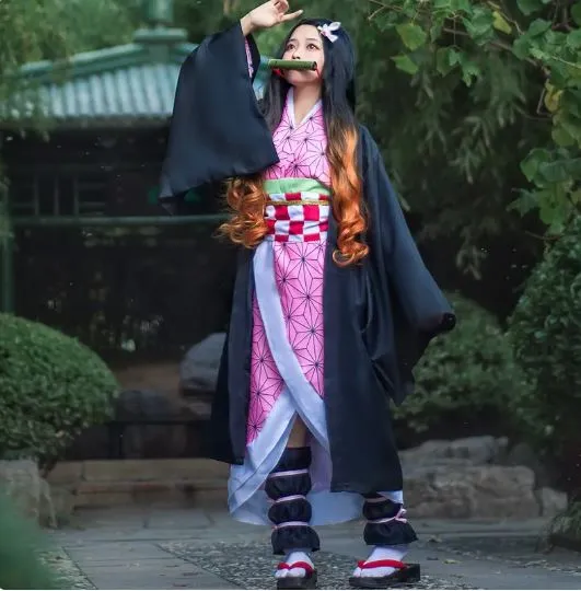 Nezuko Cosplay + wig
