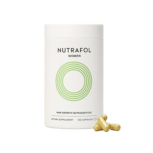 Nutrafol Women Hair Growth Supplement. Clinically Proven for Visibly Thicker, Stronger Hair (2 Month Supply [Bottles]) - 2 Month Supply [Refill Pouches]