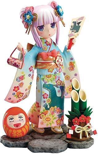 Furyu Miss Kobayashi's Dragon Maid: Kanna (Finest Kimono Version) 1:7 Scale PVC Figure, Multicolor