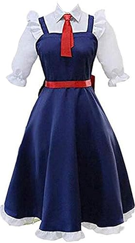 Poetic Walk Miss Kobayashi's Dragon Maid Tohru Cosplay Dress Outfit - L(63-65inches) Blue