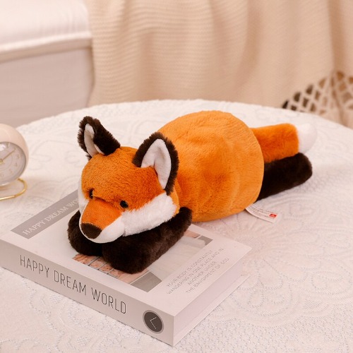 Lying Cuddly Friends Plush (4 VARIANTS, 3 SIZES) - Fox / 18" / 45 cm