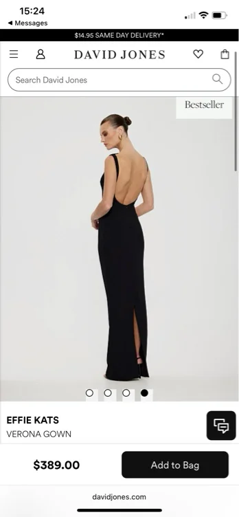 Effie Kats Verona Gown | David Jones
