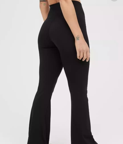 OFFLINE By Aerie Real Me High Waisted Crossover Flare Legging