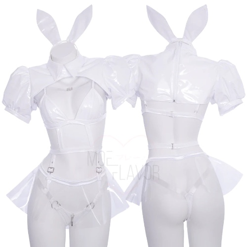 White Cyber Bunny - White / XS/S