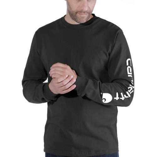 Carhartt Black Long Sleeve, Medium
