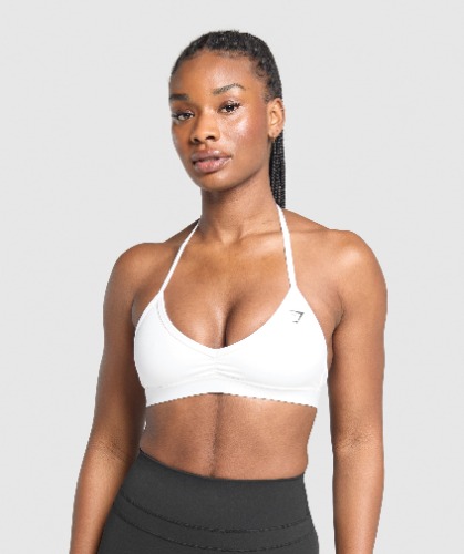 Minimal Halterneck Sports Bra