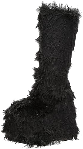 Ellie Shoes Women's 500-fuzz Chelsea Boot - 8 - Black