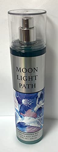 Bath & Body Works Fine Fragrance Mist for Women, Moonlight Path, 8 Ounce - Moonlight Path - 8 Fl Oz (Pack of 1)