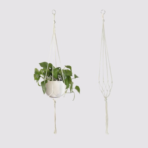 Macramé Plant Hangers - Style 1 - 41.3" (105cm)