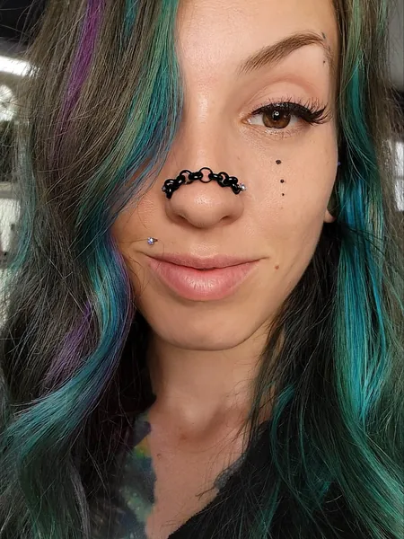 WHEEL OF FORTUNE Nose Chain