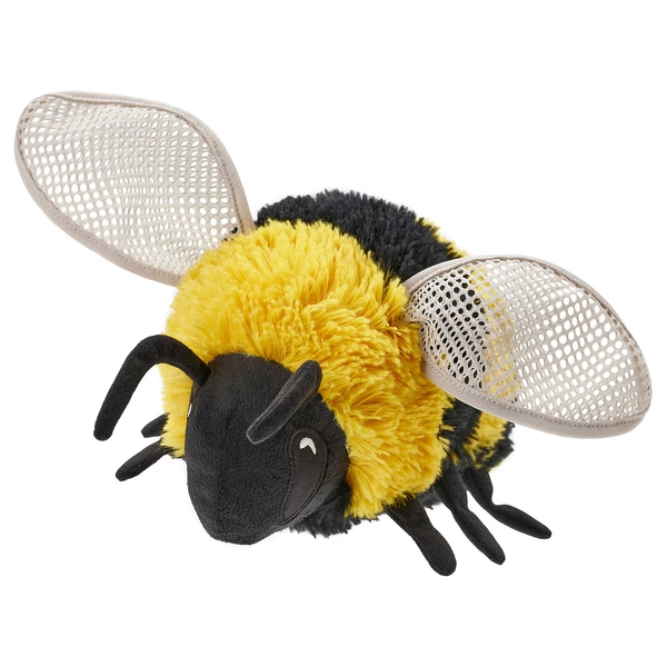 SKOGSDUVA Soft toy - bumble bee/black yellow 8 ¼ "