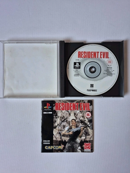 Resident Evil – PlayStation 1 PS1 – PAL English – Complete – Black Label