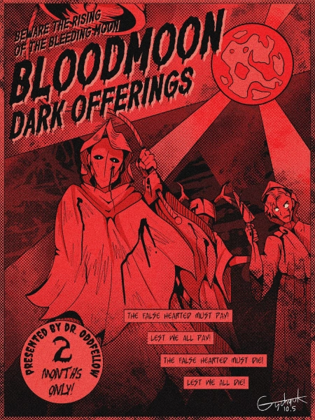 Bloodmoon Dark Offerings HHN 33 Print
