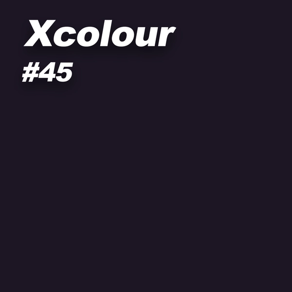 Studio backdrop for photoshoots -Xcolour #45 Ultra Black Seamless Background Paper Roll (2.7m x 11m)