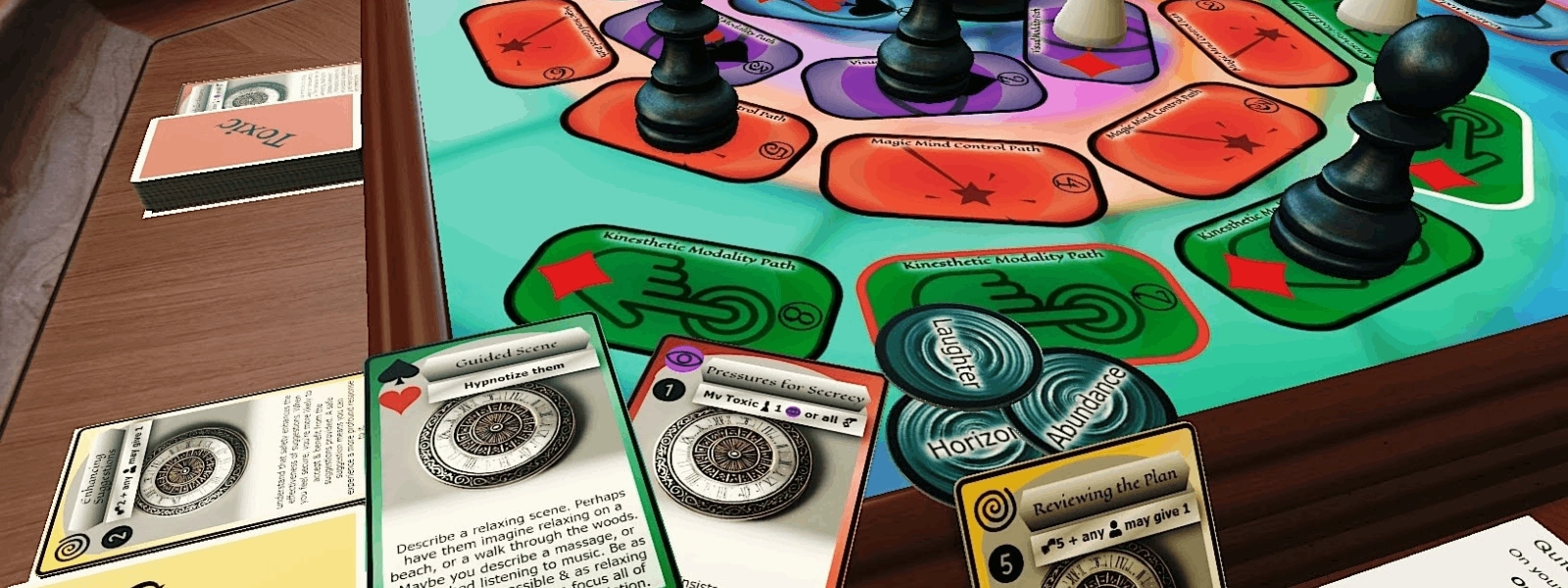 HypnoPath Pre-release Board Game