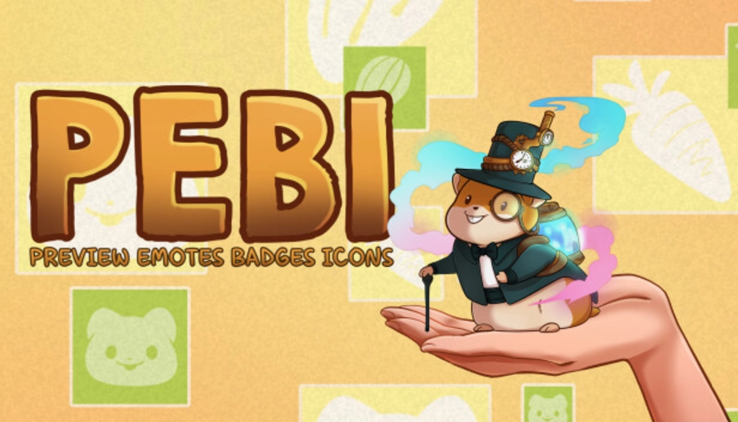 PEBI - Preview Emotes Badges Icons on Steam