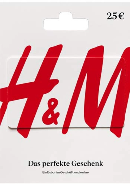 H&M Geschenkkarte - für Deutschland - per Post