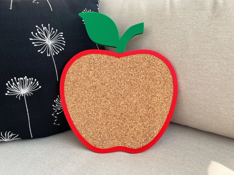 Apple Cork Board | Pin Board