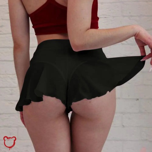 Gothic Sheer Plus Size Underwear - A-black / M / 1pc