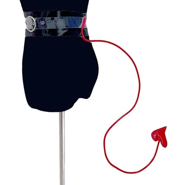 ATekatac Devil Tail Halloween Cosplay Props Cute Love Heart Demon Tail