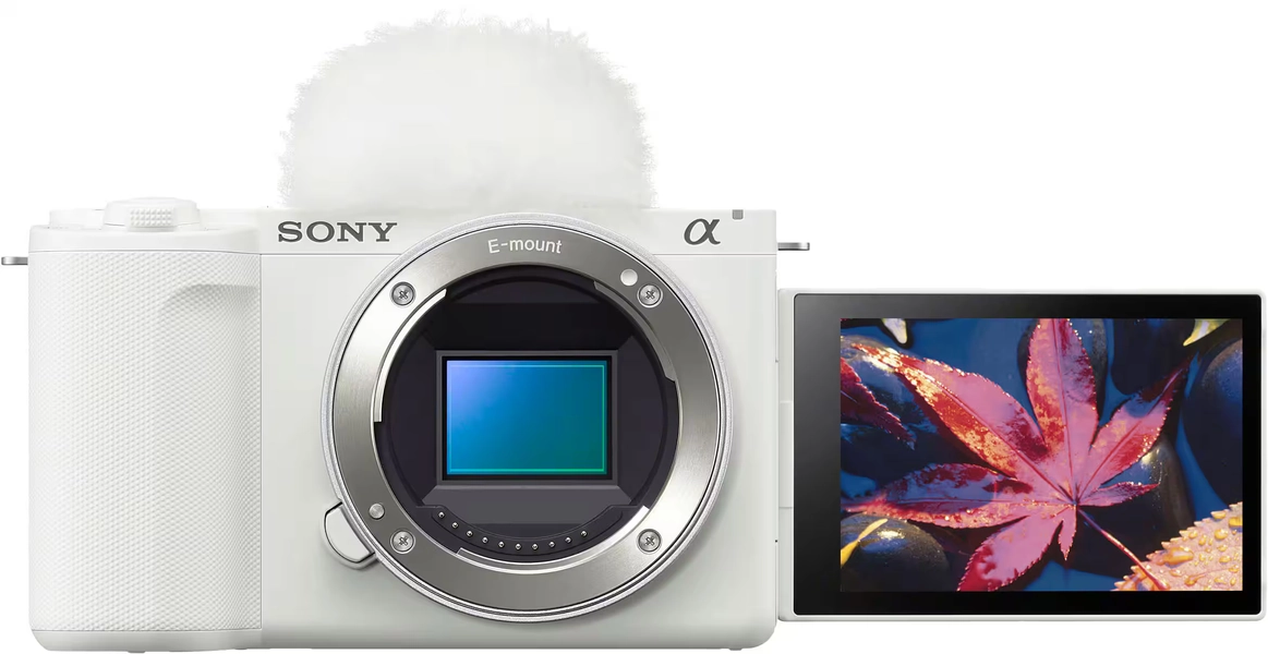 Sony - Alpha ZVE10 II: APS-C Content Creators’ Camera - White