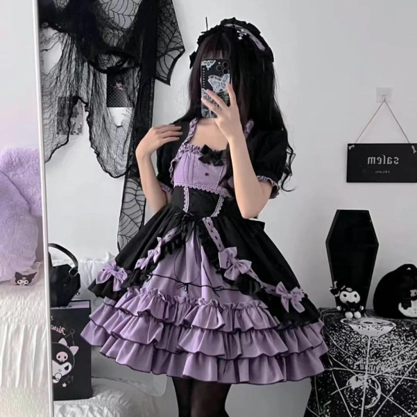 Pastel Goth Maiden Dress