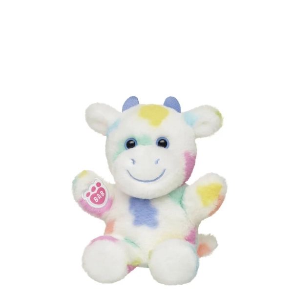 Mini Beans Colorful Splatter Cow Stuffed Animal | Build-A-Bear®