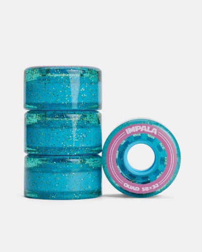 Impala Replacement Wheel 4pk - Holographic Glitter | Holographic Glitter / 58
