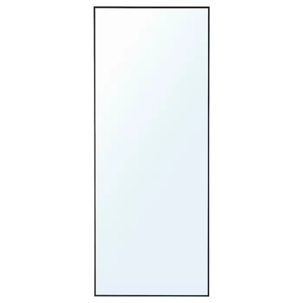 HOVET Mirror - black 78x196 cm