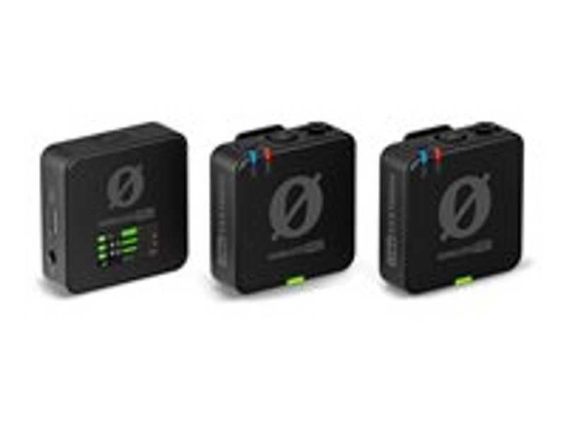 RØDE Wireless PRO Trådløst mikrofonsystem Trådløs Omni-directional Sort
