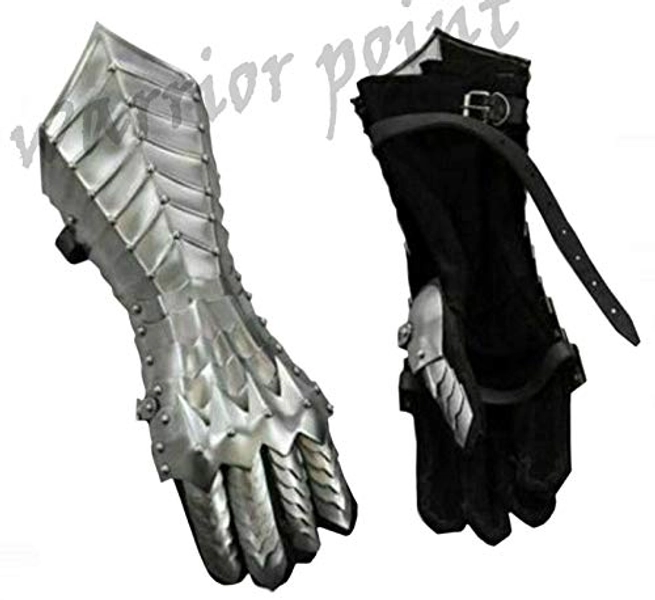 warriorpoint Medieval Nazgul Fantasy Gauntlets SCA Armor Gauntlets Gloves Iron With Exp Shipping