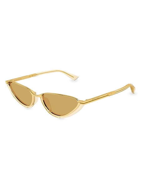 Metal Combi 56MM Cat-Eye Sunglasses