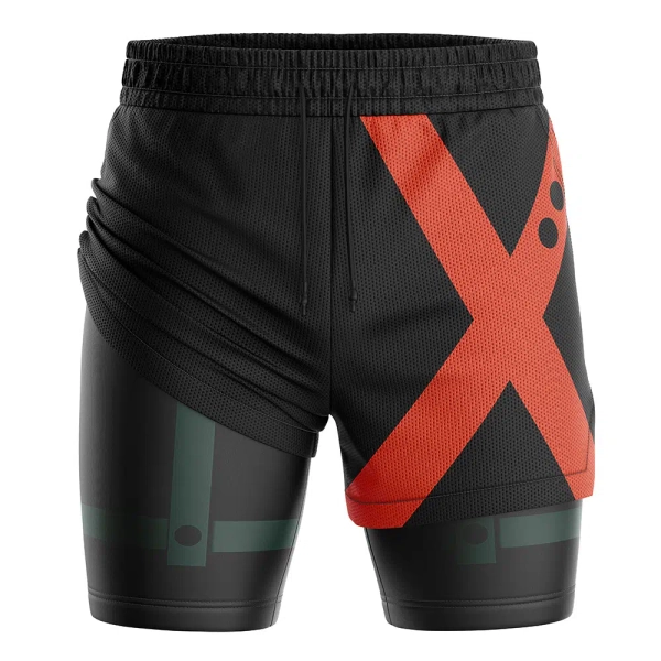 Bakugo My Hero Academia 2-in-1 Performance Shorts