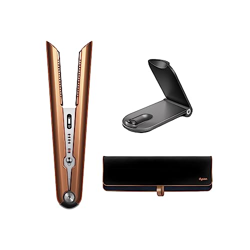 Dyson Hair Straightener - Nickel/ Copper - 4 Piece Set