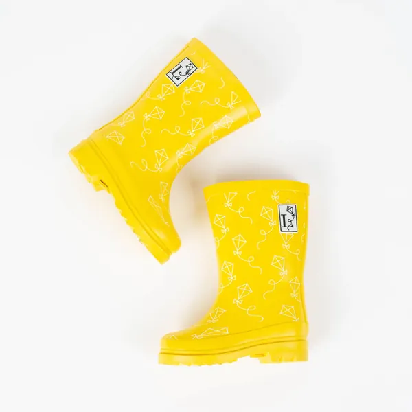 Paper & String Rain Boot by London Littles - Child 3