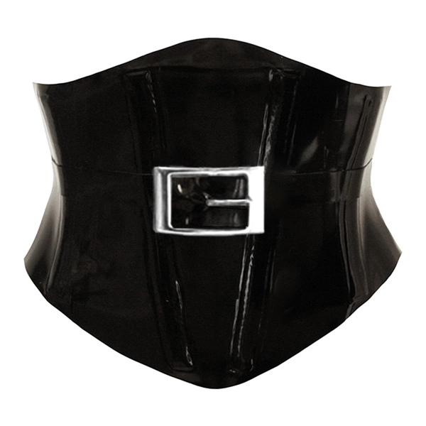 Latex Linde Waspie in supatex black