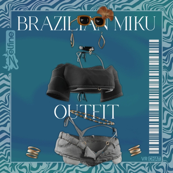 Brazilian Miku Outfit (Fiya Fit)