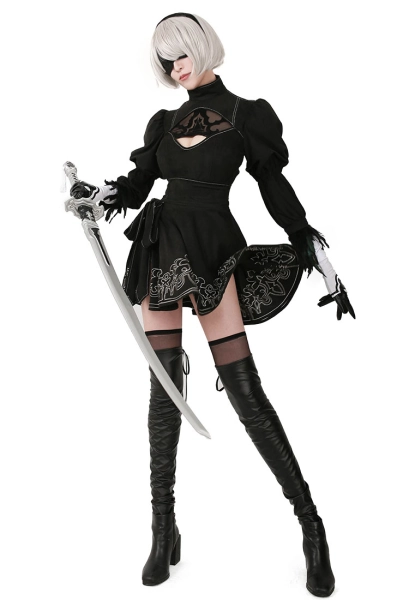 Nier: Automata YoRHa No.2 Type B 2B Cosplay Costume