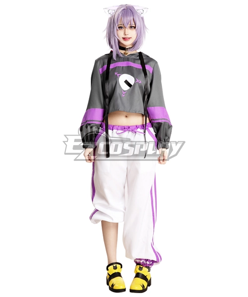 Virtual YouTuber Hololive Nekomata Okayu Cosplay Costume