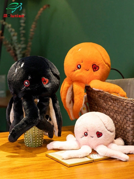 Molutian Halloween Decoratie 3 Kleuren Halloween Octopus Pluche Speelgoed Perfect Voor Kinderen Huisdecoratie En Cadeaus Geven Kerstmis Halloween Thanksgiving Dag Kerstmis Halloween Thanksgiving Geschenken Pirate Reborn Octopus Halloween Cadeau