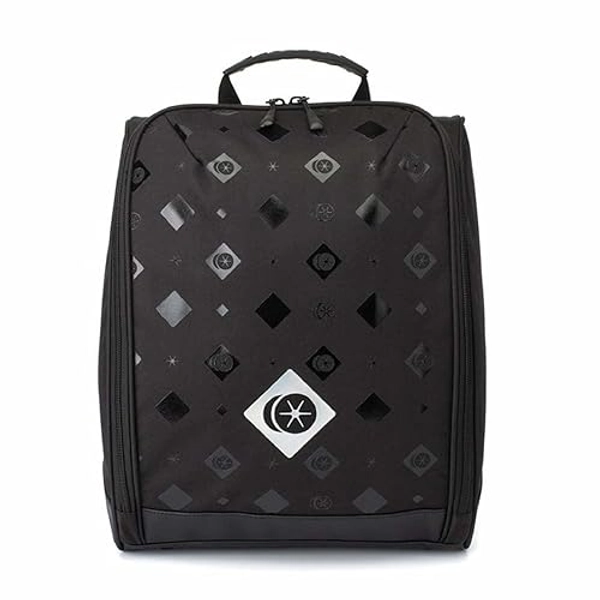 Charles Owen Convertible Helmet Bag - Black - Durable padded grab handle reflective logo on the front